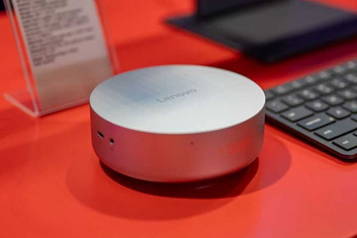 CES 2026: мини-ПК Lenovo Yoga Mini i с Intel Panther Lake напоминает хоккейную шайбу