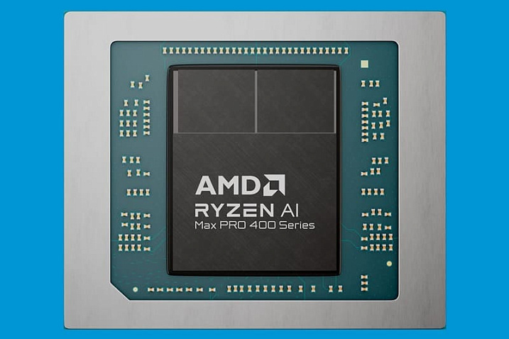 AMD выпускает новые мобильные процессоры Ryzen AI MAX PRO 400 семейства Gorgon Halo