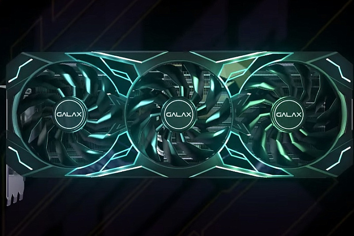 GALAX GeForce RTX 4080 SG разогнана до 3615 MHz