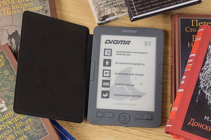 Обзор электронной книги DIGMA X1