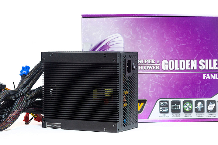 Обзор и тестирование блока питания Super Flower Golden Silent Fanless 500W Platinum