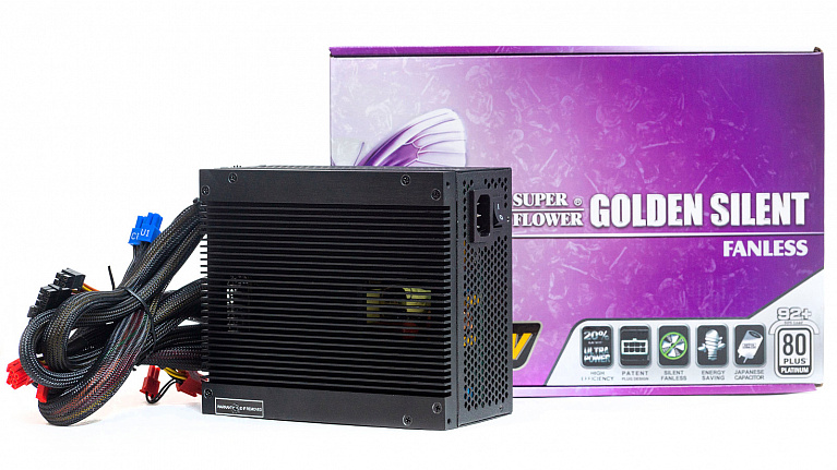 Обзор и тестирование блока питания Super Flower Golden Silent Fanless 500W Platinum