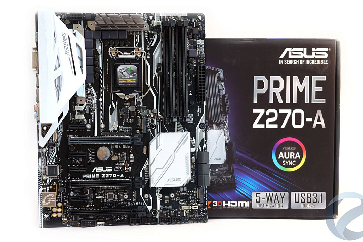 Обзор и тестирование материнской платы ASUS Prime Z270-A