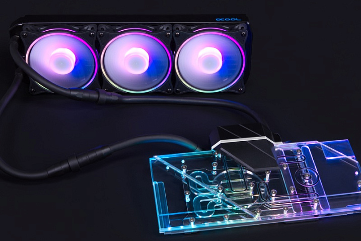 Alphacool выпустила готовые СЖО Eiswolf 2 для GeForce RTX 3080/Ti FE и MSI Radeon RX 6800/XT
