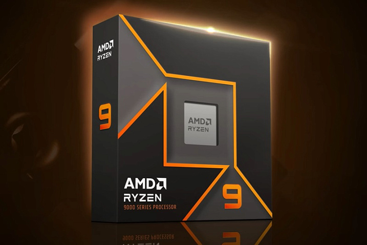 Ryzen 9 9950X с СЖО показал высокую производительность в пяти тестах
