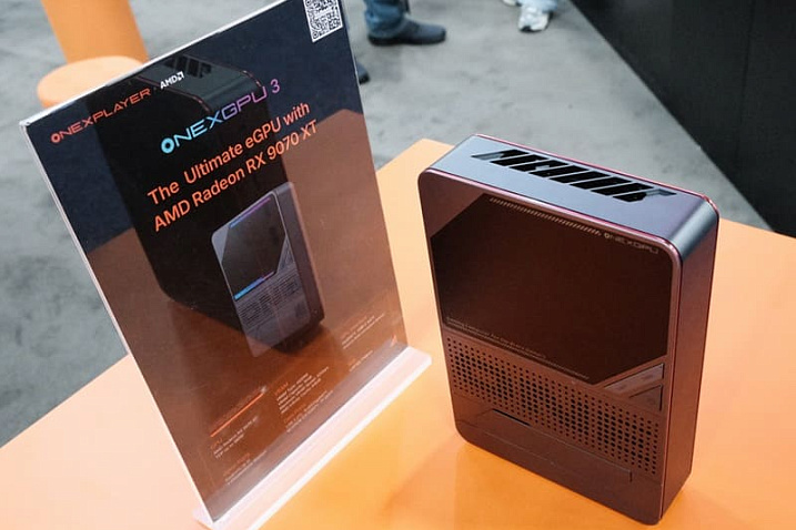 CES 2026: внешняя видеокарта ONEXPLAYER ONEXGPU 3 основана на Radeon RX 9070 XT