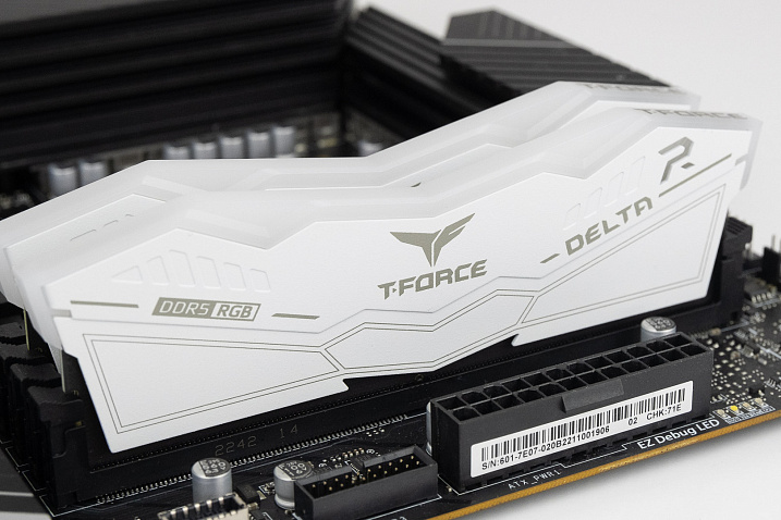 Обзор и тест комплекта оперативной памяти DDR5 TEAMGROUP T-Force Delta RGB 48GB, 7200 МГц (FF4D548G7200HC34ADC01)