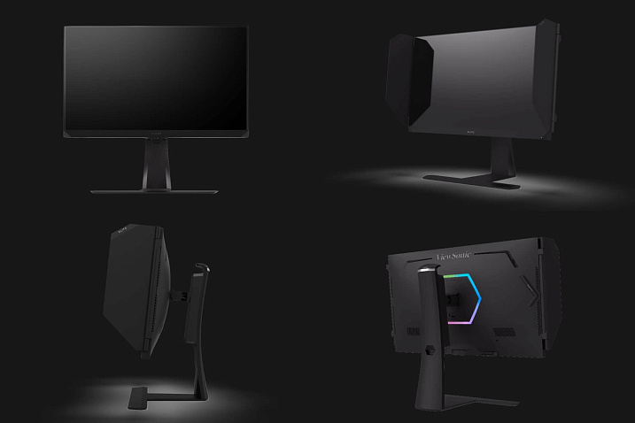 ViewSonic показала новые игровые мониторы линейки Elite