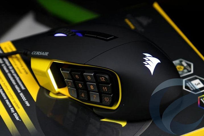 CES 2017: Corsair показала новую компьютерную мышь Scimitar Pro RGB