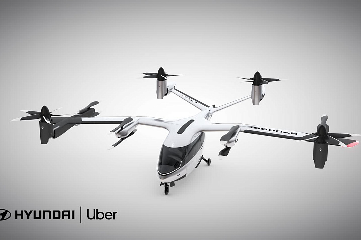 CES 2020: Uber и Hyundai к 2023 году планируют предложить поездки на летающих такси
