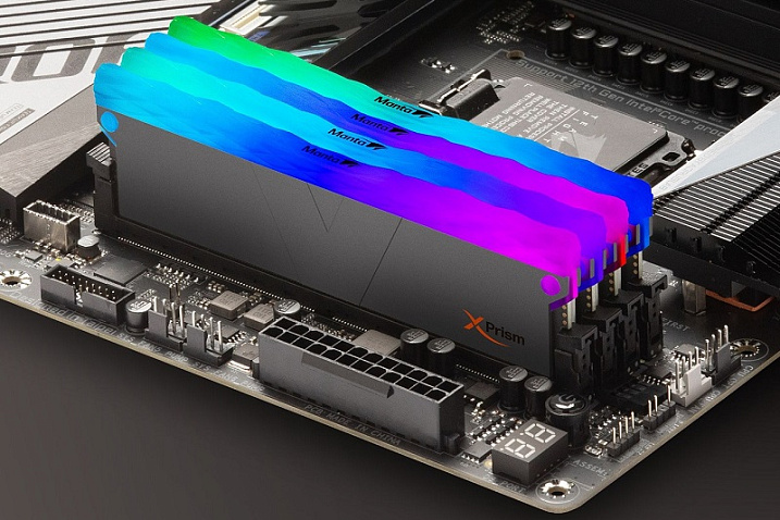 Комплект памяти V-Color Manta XPrism RGB доступен с двумя модулями-заглушками