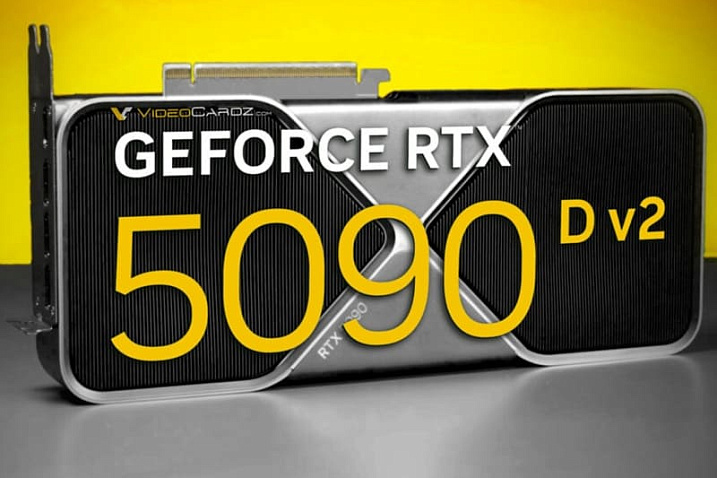 Слух: новая версия китайского флагмана GeForce RTX 5090 D получит приписку “v2”
