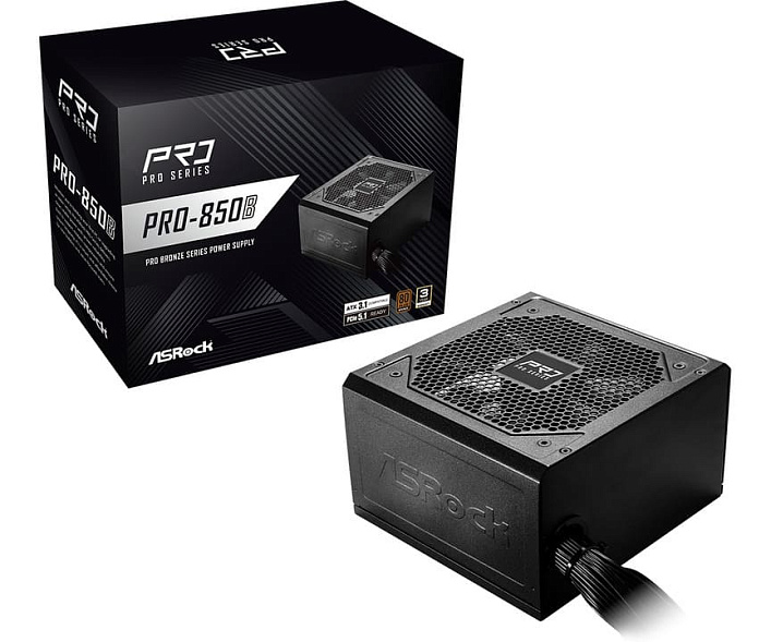 Блок питания ASRock PRO Bronze 850W