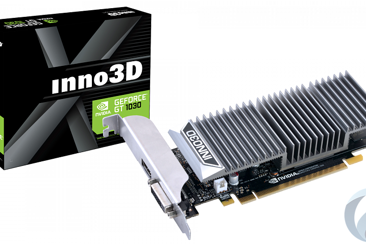 Inno3D представила версию видеокарты GeForce GT 1030