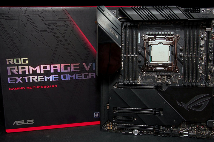 Обзор и тест материнской платы ASUS ROG Rampage VI Extreme Omega