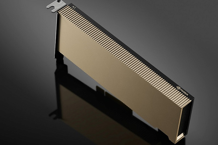 NVIDIA начала продажи ускорителя начального уровня A2 с тензорными ядрами