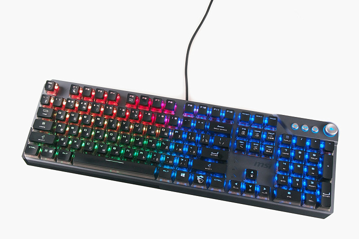Обзор игровой механической клавиатуры MSI Vigor GK71 SONIC