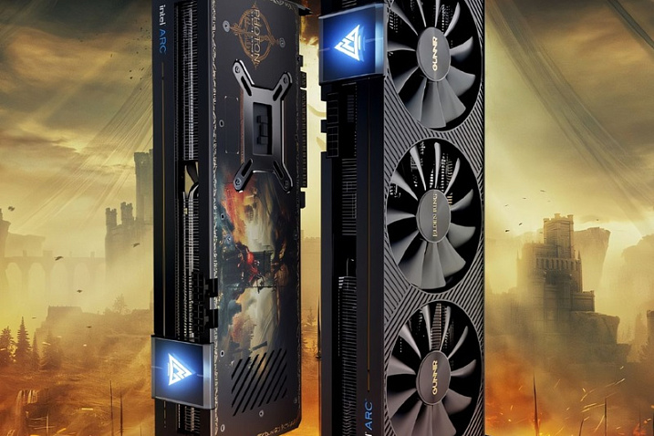 GUNNIR показала видеокарты Arc A750/A770 в стиле Elder Ring