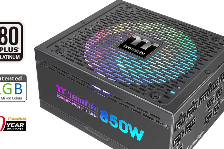 Thermaltake выпустила блоки питания Toughpower PF1 ARGB