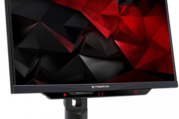 Acer представила три игровых монитора, отслеживающих движения глаз
