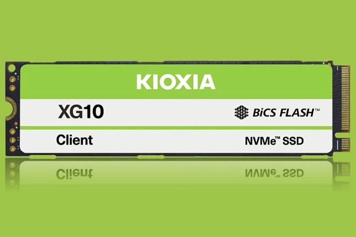 Твердотельный накопитель KIOXIA XG10 полагается на PCIe 5.0 и достигает скорости 14 Гбайт/с
