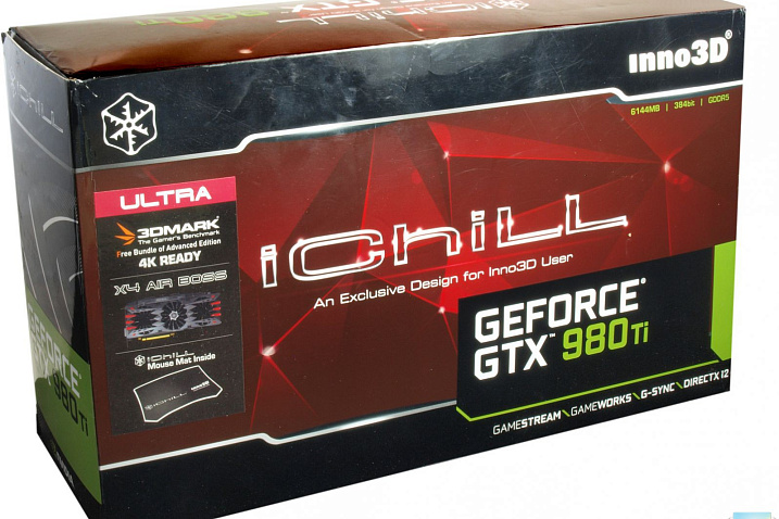 Обзор и тест видеокарты Inno3D iChiLL GeForce GTX 980 Ti X4 Ultra