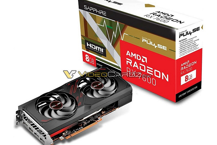 Рассматриваем видеокарту SAPPHIRE Radeon RX 7600 PULSE