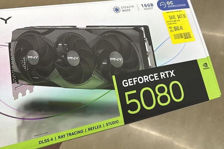 Счастливый геймер смог купить GeForce RTX 5080 буквально за $562