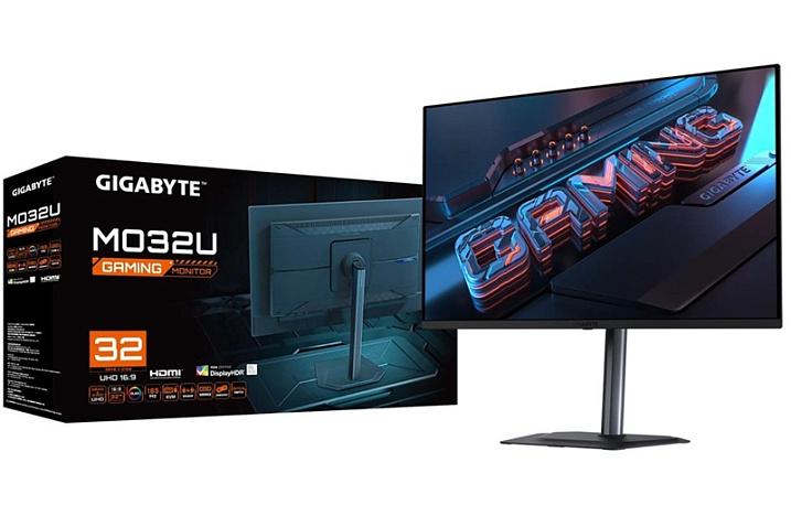 GIGABYTE выпустила мониторы MO32U и MO27Q2 на основе матрицы QD-OLED