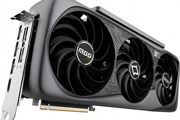 MaxSun GeForce RTX 4090 MGG получила пять вентиляторов