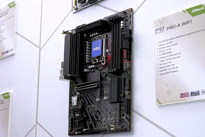 ASRock готовится к выпуску 21 материнской платы с чипсетами Z890 и X870/E
