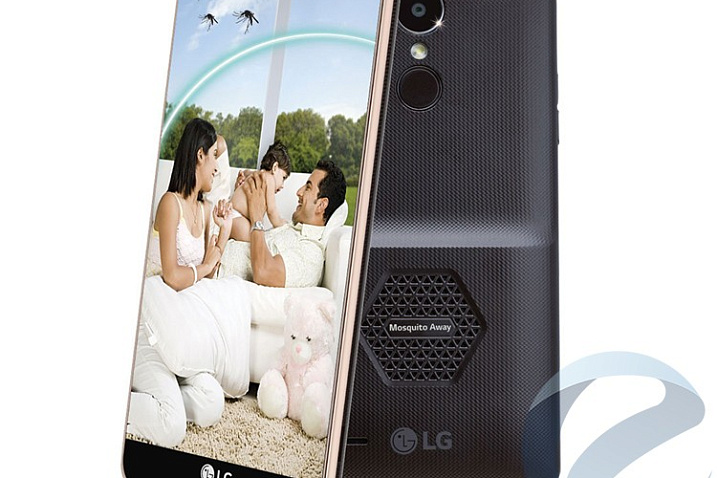 LG представила смартфон отпугивающий насекомых
