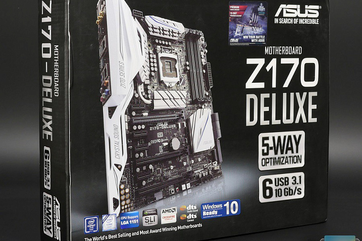 Обзор и тест материнской платы ASUS Z170-DELUXE