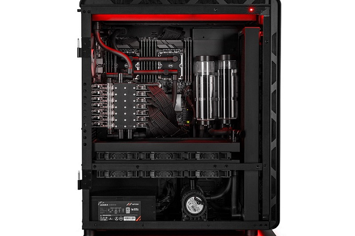 Рабочая станция Mifcom BIG BOSS получила Threadripper PRO 5995WX и семь RTX 4090