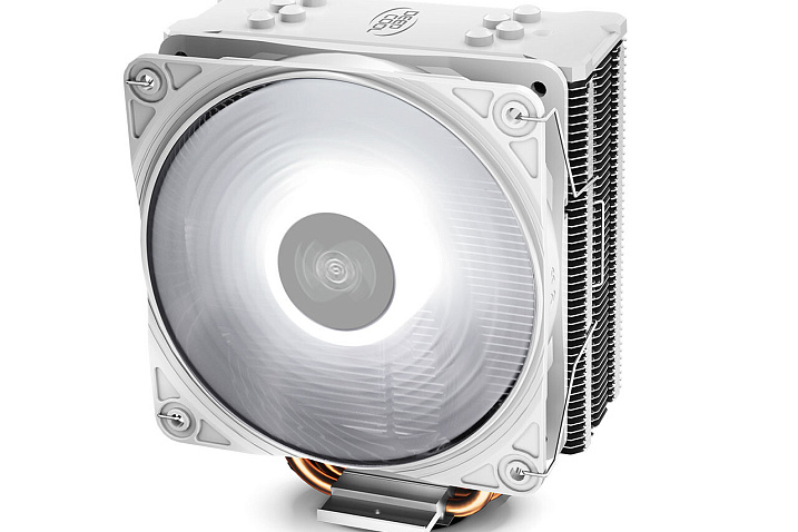 Deepcool представила GAMMAXX GTE V2 White - белый кулер для белых сборок