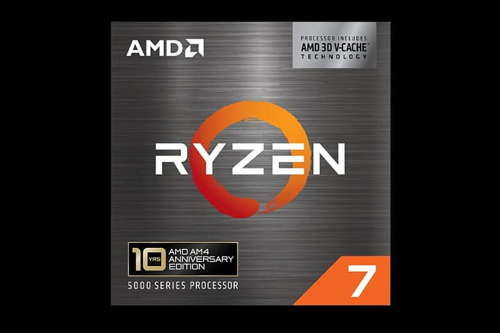 AMD перевыпускает Ryzen 7 5800X3D в честь 10-летия платформы AM4