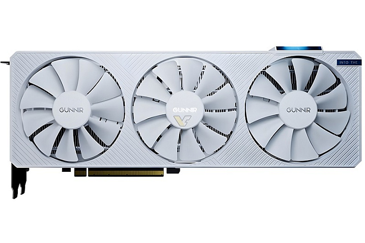 GUNNIR выпустила белую видеокарту Arc A770 Photon White OC
