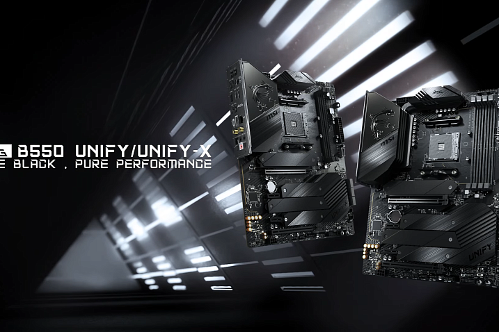 MSI представила материнские платы MEG B550 Unify и Unify-X