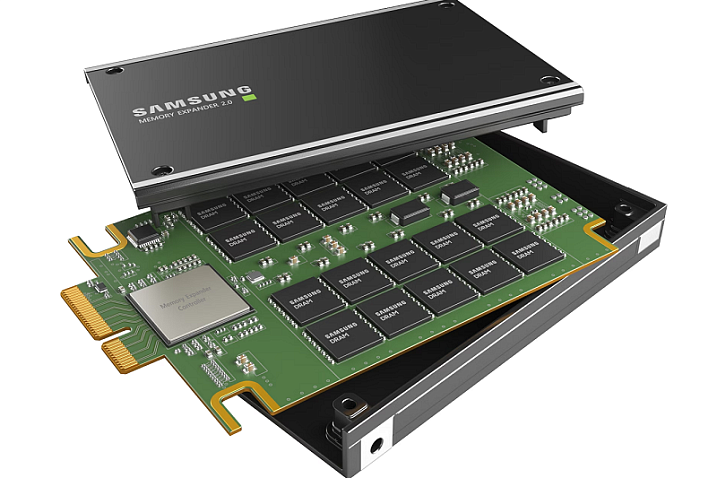 Samsung представила первую в отрасли память Compute Express Link 2.0 объемом 128 Гбайт