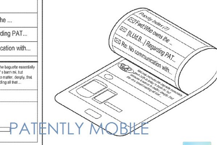 Samsung патентует двусторонний гибкий дисплей