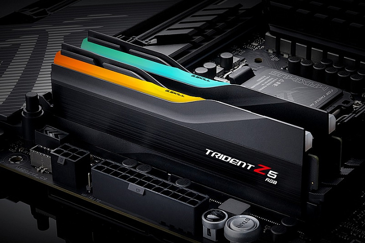 G.SKILL представила комплект модулей памяти Trident Z5 RGB DDR5-8000 объемом 48 Гбайт
