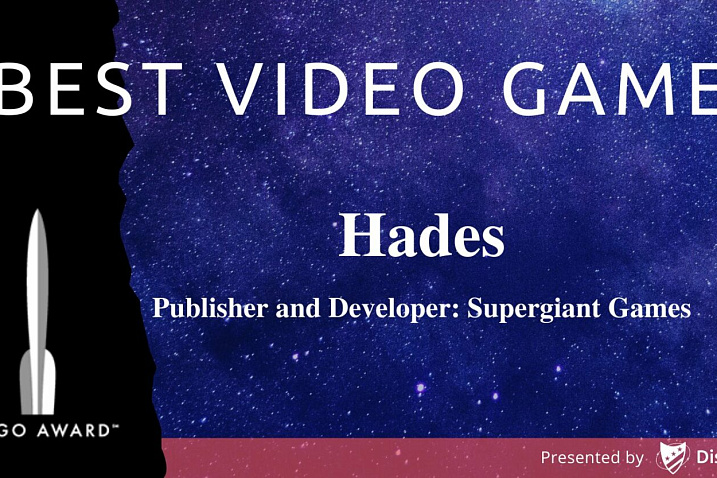 Hades получила первую игровую награду Hugo Award