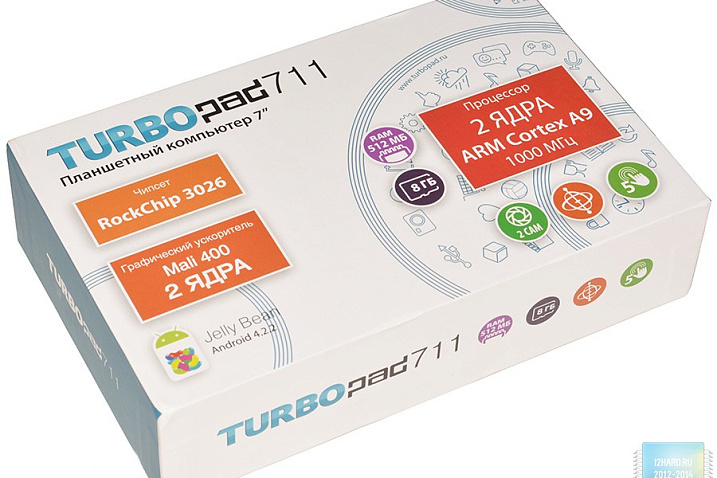 Обзор планшета TURBOpad 711