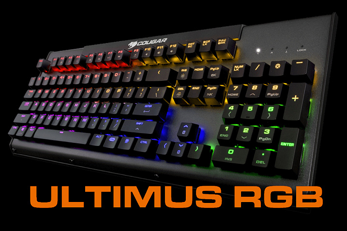 Обзор и тест игровой клавиатуры Cougar Ultimus RGB
