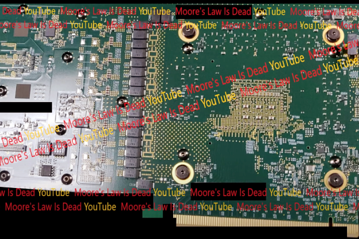 Разглядываем печатную плату инженерного образца видеокарты Intel Xe-HPG DG2