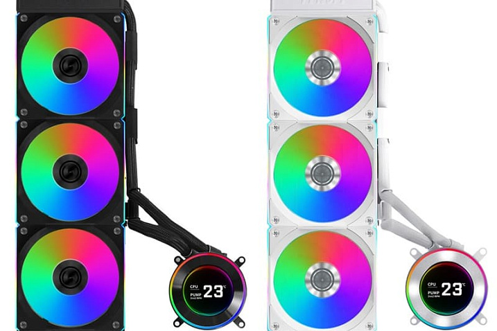 Lian Li полноценно представила серию готовых СЖО Hydroshift II LCD-C 