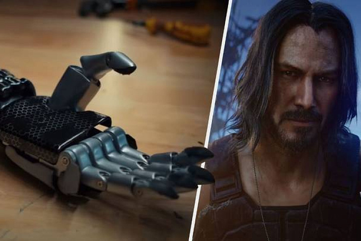Настоящий протез по мотивам Cyberpunk 2077 выводит мерч на новый уровень