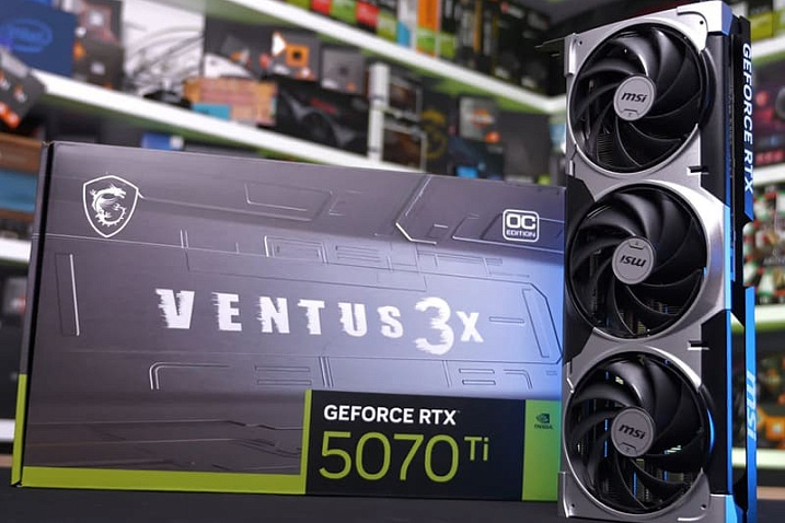 Японский магазин рекомендует прямо сейчас закупаться видеокартами RTX 5070 Ti и RTX 5080