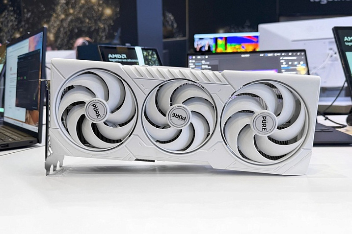 SAPPHIRE тизерит белоснежную видеокарту Radeon RX 9070 XT серии PURE  