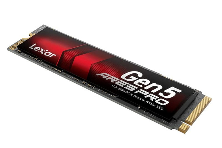 Накопитель Lexar Ares PRO полагается на интерфейс PCI Express 5.0